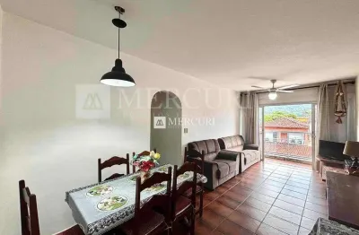 Apartamento no guarujá, enseada, 2 quartos, sala com sacada - mercuri imóveis - imobiliária no guarujá