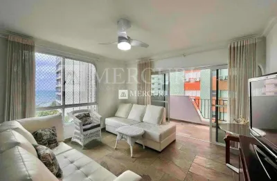 Apartamento no guarujá, astúrias, com vista mar, 3 quartos, mercuri imóveis guarujá.