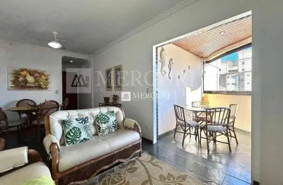 Apartamento à venda no guarujá – praia das pitangueiras, 2 quartos e 2 vagas de garagem