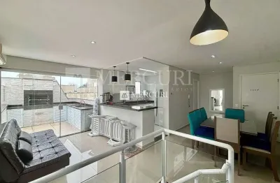 Cobertura enseada, 3 quartos à venda por r$ 700.000 - imobiliária guarujá