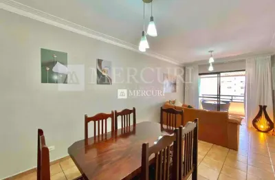 Apartamento no guarujá, pitangueiras, vista para o mar, prédio com lazer e 3 quartos.