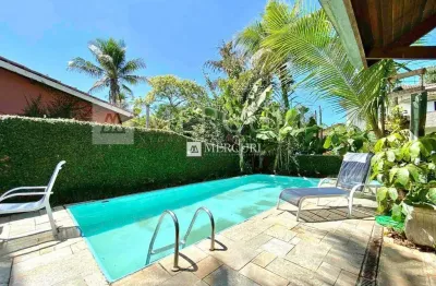 Casa no guarujá, condomínio fechado, jardim pernambuco ii, 4 suítes.