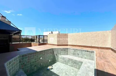 Cobertura a venda no guarujá. praia das pitangueiras. barra funda, finamente mobiliada e decorada, com varanda gourmet e piscina privativa