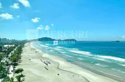 Apartamento no guarujá, enseada, com vista mar, 3 suítes, vista  panorâmica para o mar.