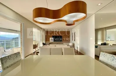Apartamento no guarujá, enseada, 3 quartos, sala para 2 ambientes e varanda gourmet - mercuri imóveis - imobiliária no guarujá