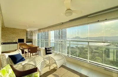 Apartamento no guarujá, enseada, 3 quartos, sala para 2 ambientes e varanda gourmet - mercuri imóveis - imobiliária no guarujá
