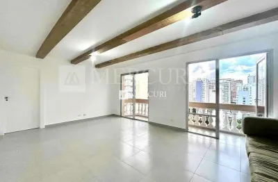 Apartamento no guarujá, pitangueiras, com sacada. 3 quartos