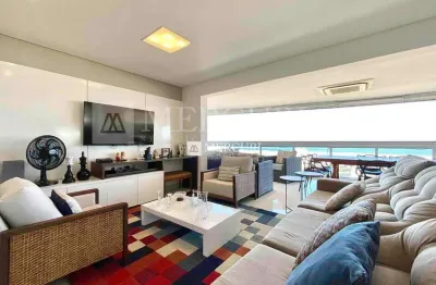 Apartamento no guarujá, enseada, varanda gourmet e vista para o mar - mercuri imóveis - imobiliária no guarujá