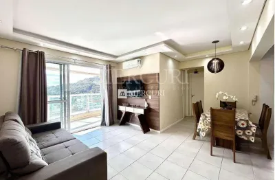 Apartamento com 2 dormitórios à venda, 71 m² por r$ 700.000,00 - pitangueiras - guarujá/sp