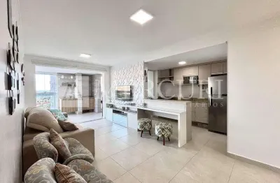 Apartamento no guarujá, enseada, com vista mar, 2 suítes e área gourmet