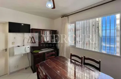 Apartamento no guarujá, pitangueiras, vista para o mar, 2 quartos