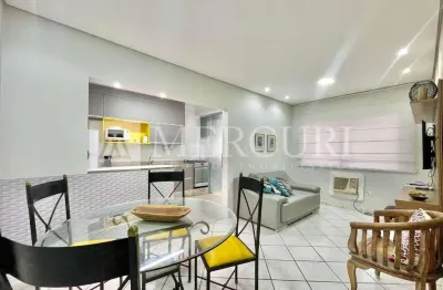 Apartamento no guarujá, enseada, repaginado e mobiliado.