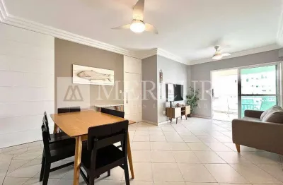 Apartamento no guarujá, com varanda gourmet no guarujá, enseada,  vista parcial para o mar com 3 suítes.