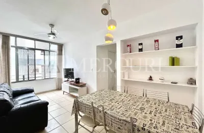 Apartamento no guarujá, enseada, região tejereba, com 2 quartos