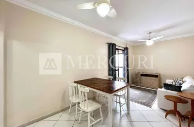 Apartamento no guarujá, pitangueiras, vista mar, 2 dormitórios, sendo 1 suite - mercuri imóveis guarujá.