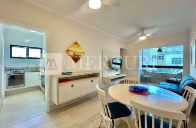 Apartamento no guarujá, enseada, reformado e prédio com lazer, 2 quartos - mercuri imóveis guarujá.