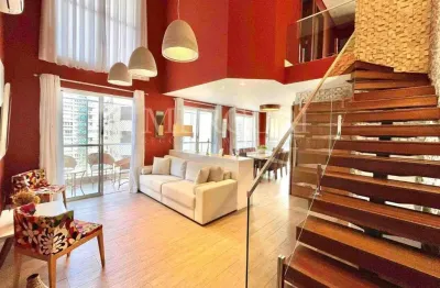 Apartamento no guarujá, jardim astúrias, vista mar, decorado, 4 quartos