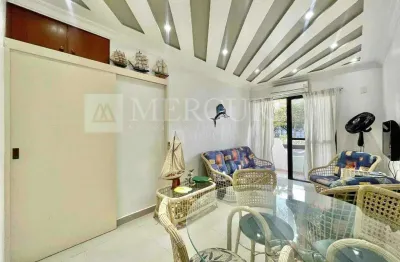 Apartamento no guarujá, enseada, 2 quartos, prédio com lazer  mercuri imóveis guarujá