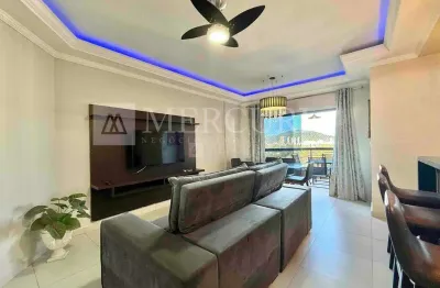 Apartamento no guarujá, enseada, 3 quartos, sala para 2 ambientes e sacada - mercuri imóveis - imobiliária no guarujá