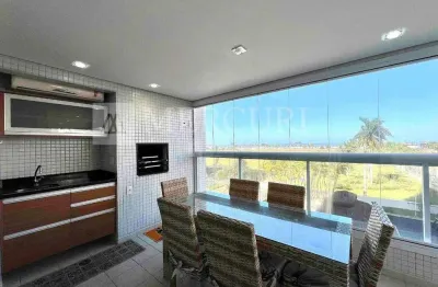 Apartamento no guarujá, enseada, 4 suítes, varanda gourmet e lazer de resort - mercuri imóveis - imobiliária no guarujá