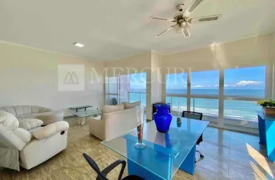 Apartamento no guarujá, pitangueiras, 3 quartos, sendo 1 suíte e sacada com vista total para o mar - mercuri imóveis - imobiliária no guarujá