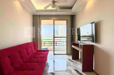 Apartamento no guarujá, enseada, 2 quartos e sacada com vista mar - mercuri imóveis - imobiliária no guarujá