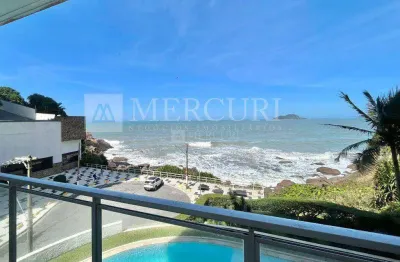 Apartamento no guarujá, astúrias 3 quartos com sacada, sendo 1 suíte, com vista total para o mar - mercuri imóveis - imobiliária no guarujá