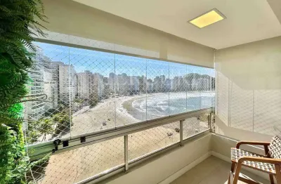 Apartamento no guarujá, astúrias, 2 quartos, sendo 1 suíte e sacada com vista para o mar - mercuri imóveis - imobiliária no guarujá