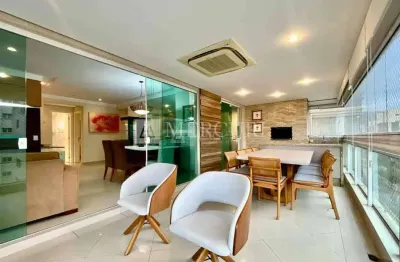 Apartamento no guarujá, enseada, 3 quartos, sendo 1 suíte e varanda com churrasqueira - mercuri imóveis - imobiliária no guarujá