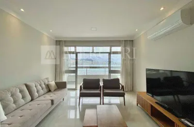 Apartamento no guarujá - jardim astúrias - frente mar, repaginado - mercuri imóveis - imobiliária no guarujá