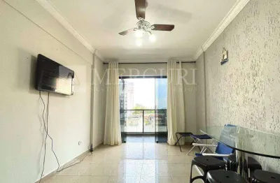 Apartamento no guarujá - tombo - com sacada e prédio com lazer - mercuri imóveis guarujá