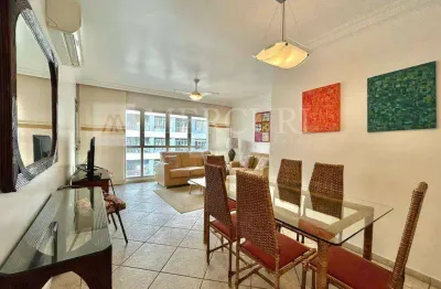 Apartamento no guarujá, pitangueiras, 3 quartos, sendo 1 suíte e sacada com vista para o mar - mercuri imóveis - imobiliária no guarujá