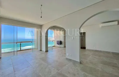 Apartamento no guarujá, pitangueiras, 4 quartos e sacada com vista para o mar - mercuri imóveis - imobiliária no guarujá