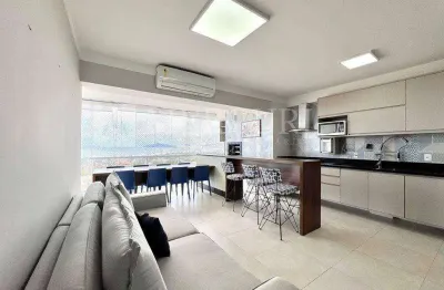 Apartamento no guarujá, praia da enseada, vista para o mar, varanda gourmet, lazer completo - mercuri imóveis - imobiliária no guarujá
