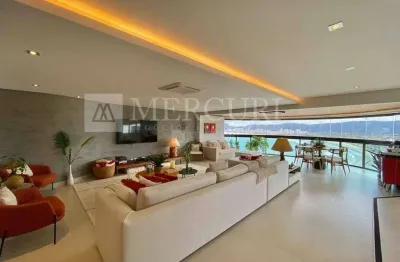 Apartamento no guarujá, enseada, 4 quartos, sendo suíte, varanda com vista para o mar e lazer no condomínio - mercuri imóveis - imobiliária no guarujá