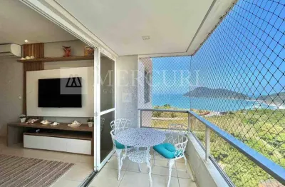 Cobertura no guarujá, astúrias, 2 quartos, sendo 1 suíte, sacada com vista para a praia e churrasqueira - mercuri imóveis - imobiliária no guarujá