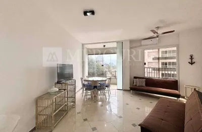Apartamento no guarujá, pitangueiras, 3 quartos, sendo 1 suíte e sacada com vista para o mar  - mercuri imóveis - imobiliária no guarujá