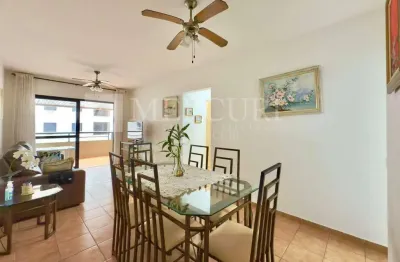 Apartamento no guarujá, 3 quartos, sendo 1 com sacada privativa e sacada - mercuri imóveis - imobiliária no guarujá