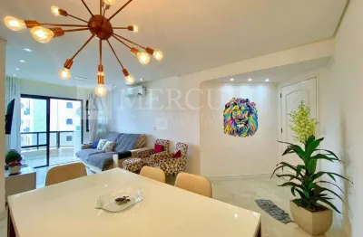Apartamento no guarujá, enseada, 2 quarto, sendo 1 suíte e sacada - mercuri imóveis - imobiliária no guarujá