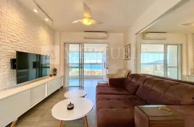 Apartamento no guarujá, enseada, 3 quartos, sendo 1 suíte e varanda gourmet com vista para o mar - mercuri imóveis - imobiliária no guarujá