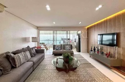 Apartamento no guarujá, enseada, 4 quartos, sendo suítes e varanda gourmet com vista mar - mercuri imóveis - imobiliária no guarujá