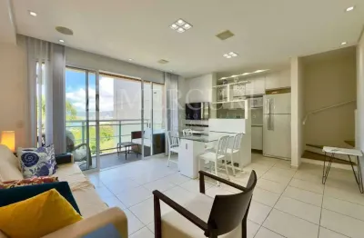 Apartamento no guarujá, enseada, 2 quartos, sendo suítes e sacada com vista mar - mercuri imóveis - imobiliária no guarujá