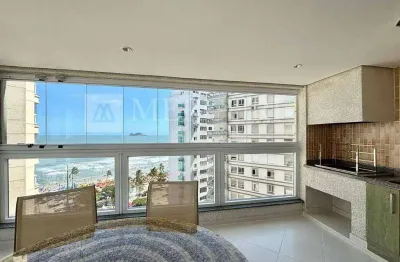 Apartamento no Guarujá, Pitangueiras, 3 Quartos, Sendo 1 Suíte , Varanda Gourmet e Lazer no Prédio - Mercuri Imóveis - Imobiliária no Guarujá