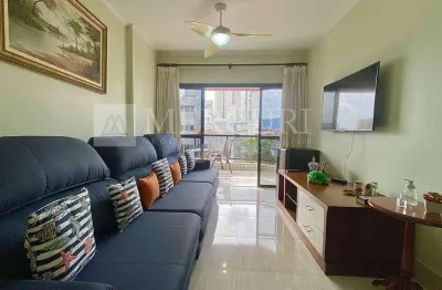 Apartamento no Guarujá, Enseada, 3 Quartos, Sendo 1 Suíte, Varanda e Prédio com Lazer - Mercuri Imóveis - Imobiliária no Guarujá