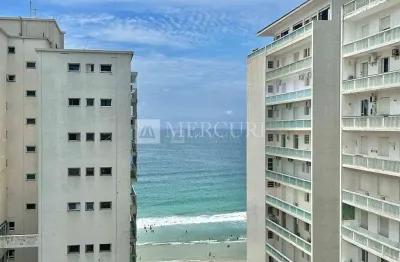 Apartamento no Guarujá, Pitangueiras, 3 Quartos, Sendo 1 Suíte, Sacada com Vista para o Mar - Mercuri Imóveis - Imobiliária no Guarujá