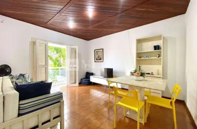 Apartamento no Guarujá, Enseada, 1 Quarto, Sala para 2 Ambientes e Sacada com Vista para o Mar - Mercuri Imóveis - Imobiliária no Guarujá