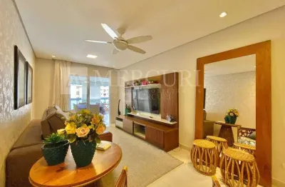 Apartamento no Guarujá, Pitangueiras, 3 Quartos, Sendo Suítes e Varanda Gourmet e Churrasqueira - Mercuri Imóveis - Imobiliária no Guarujá