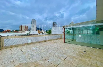 Cobertura no Guarujá, Enseada, 3 Quartos, Sendo 1 Suíte e Prédio com Lazer - Mercuri Imóveis - Imobiliária no Guarujá