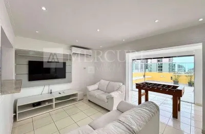 Cobertura no Guarujá, Enseada, 3 Quartos, Sendo 1 Suíte, Piscina e Churrasqueira - Mercuri Imóveis - Imobiliária no Guarujá