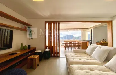 Apartamento no Guarujá, Enseada, com Varanda Gourmet com Vista Para o Mar, 3 Suítes - Imobiliária no Guarujá - Mercuri Imóveis